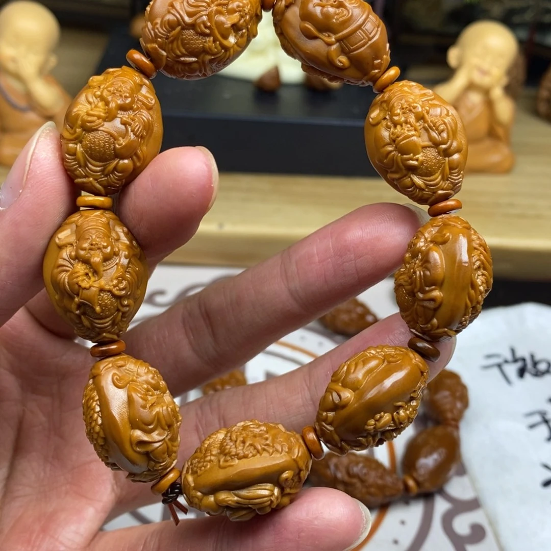 橄榄核手串/手链橄榄核雕工艺手串