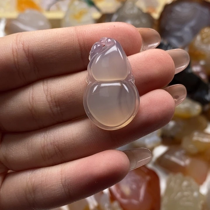 玛瑙/玉髓未镶嵌颈饰