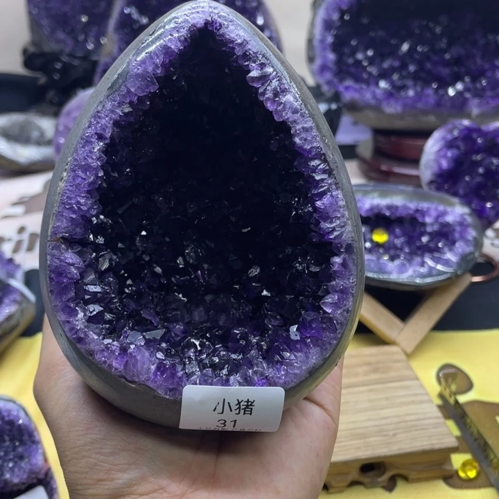 未镶嵌紫晶大型摆件（非配饰）六**枫