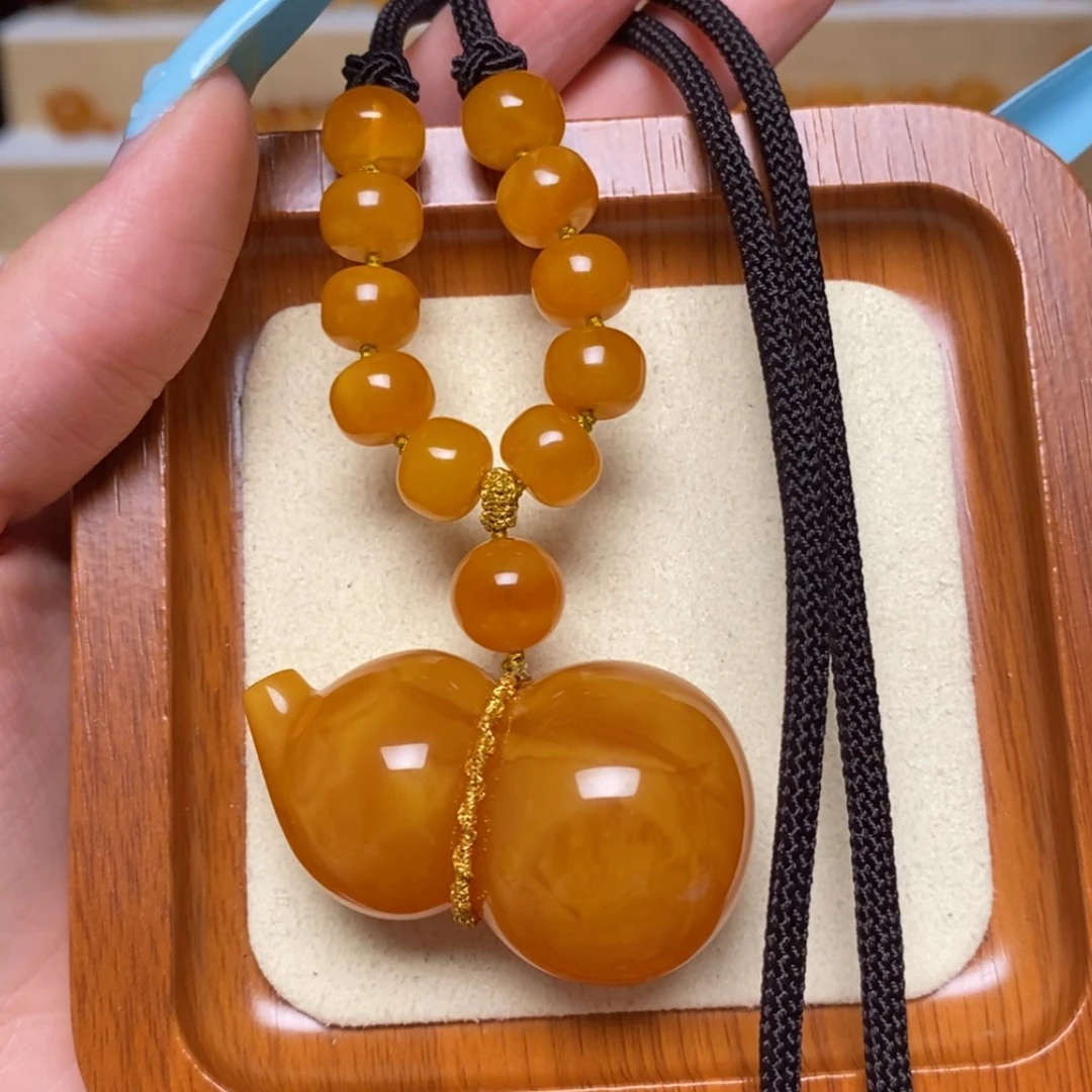 【闪购商品】未镶嵌颈饰蜜蜡项链