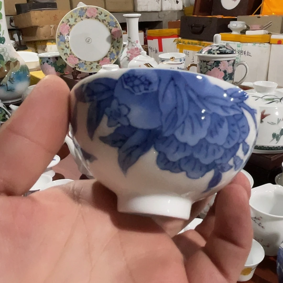 醴陵老厂瓷微瑕慎拍