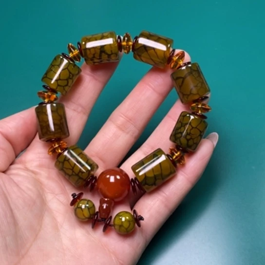 玛瑙/玉髓未镶嵌手链