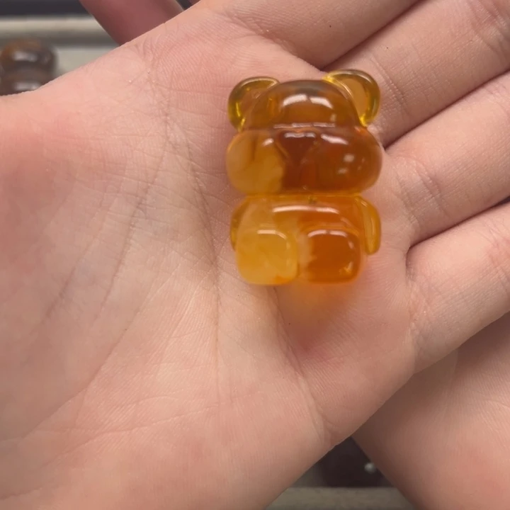 裸石琥珀未镶嵌天然蜜蜡配件