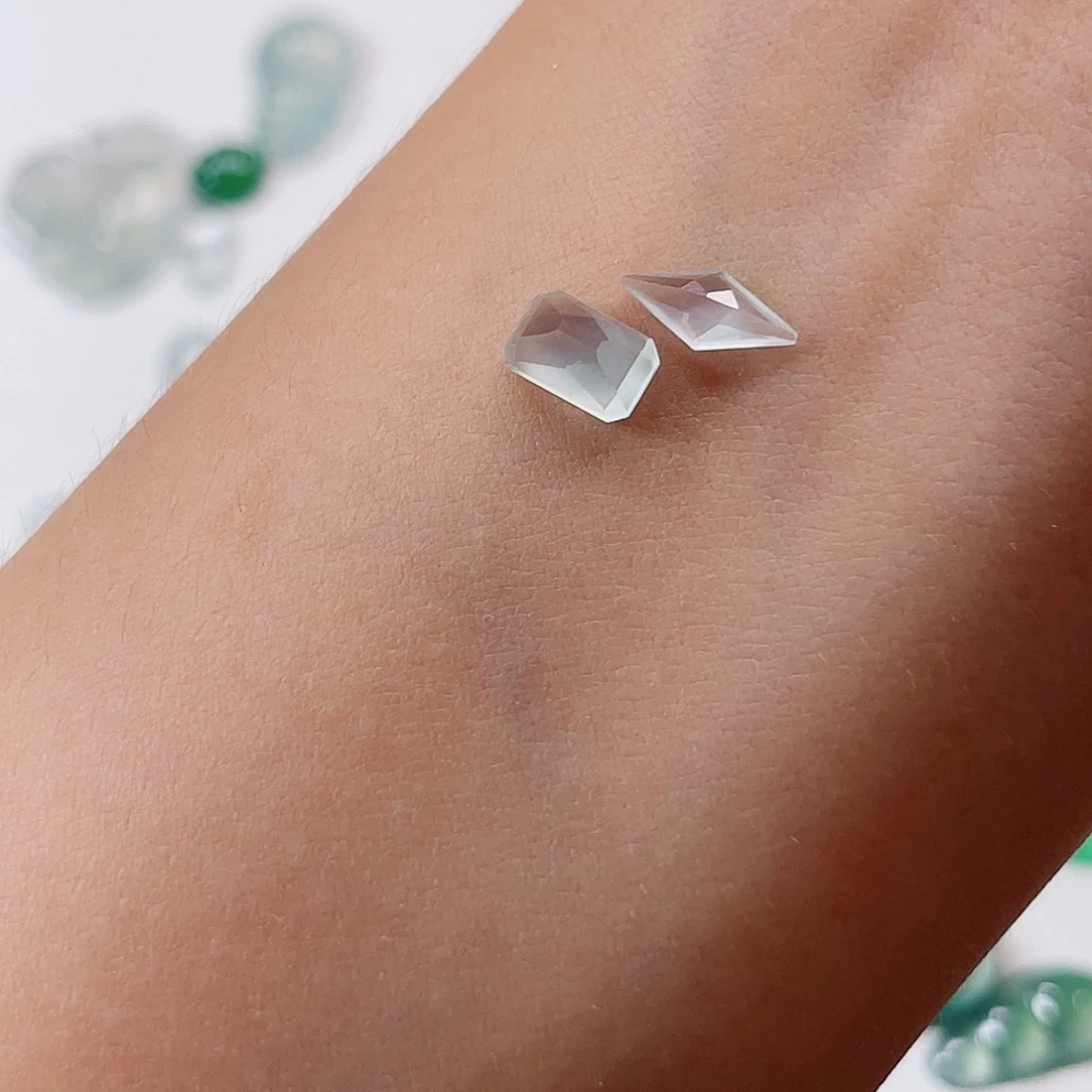 翡翠裸石纯天然A货缅甸翡翠