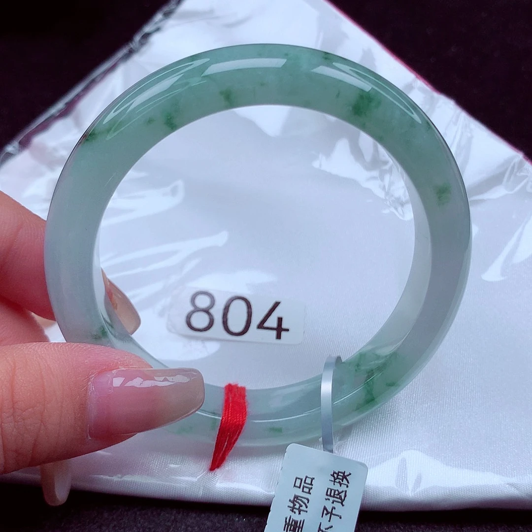 翡翠未镶嵌手镯天然缅甸A货翡翠玉手镯