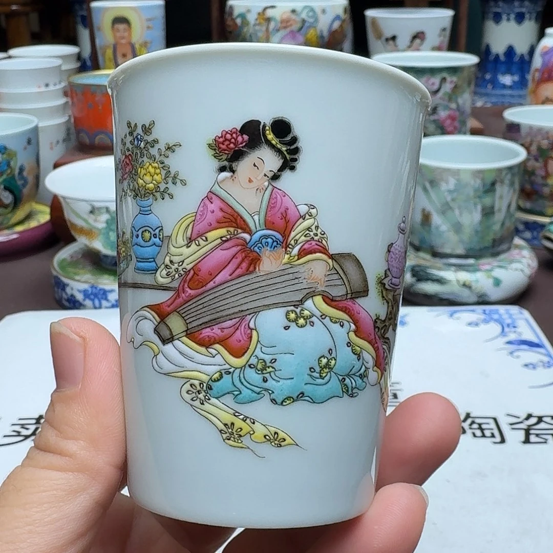 景德镇手工手绘展示