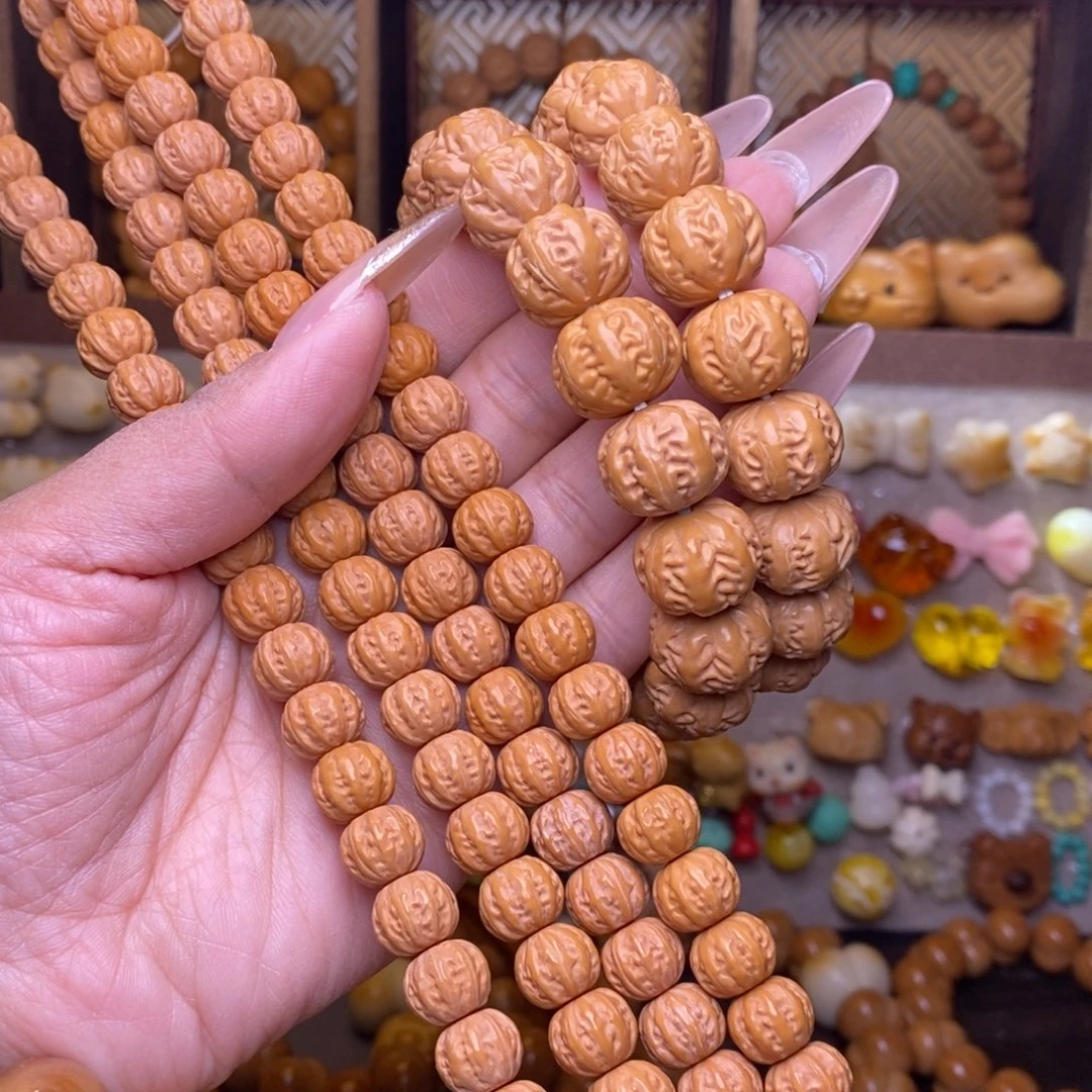 猴头核桃吊坠猴头屁桃京八棱