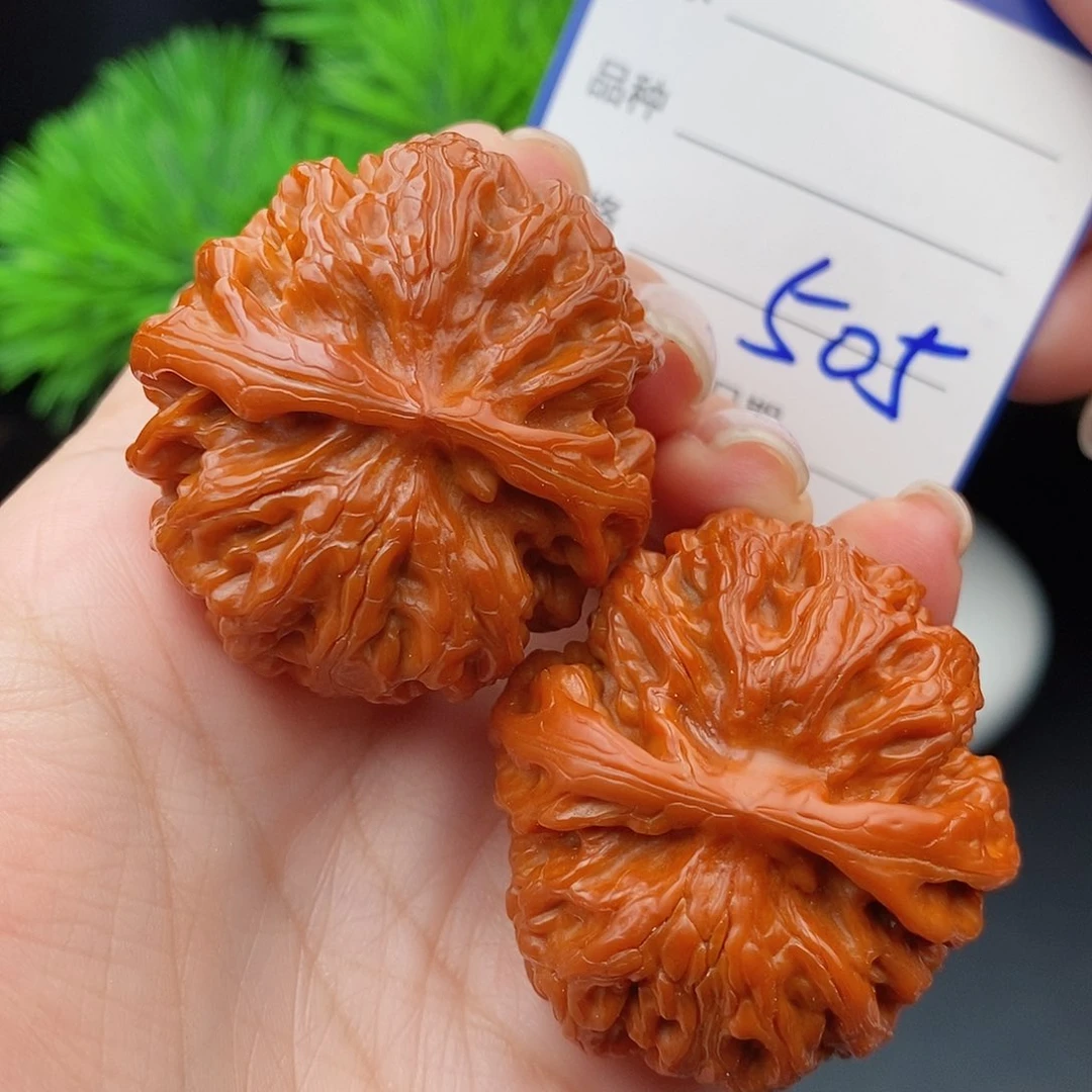 文玩核桃把件40苹果505