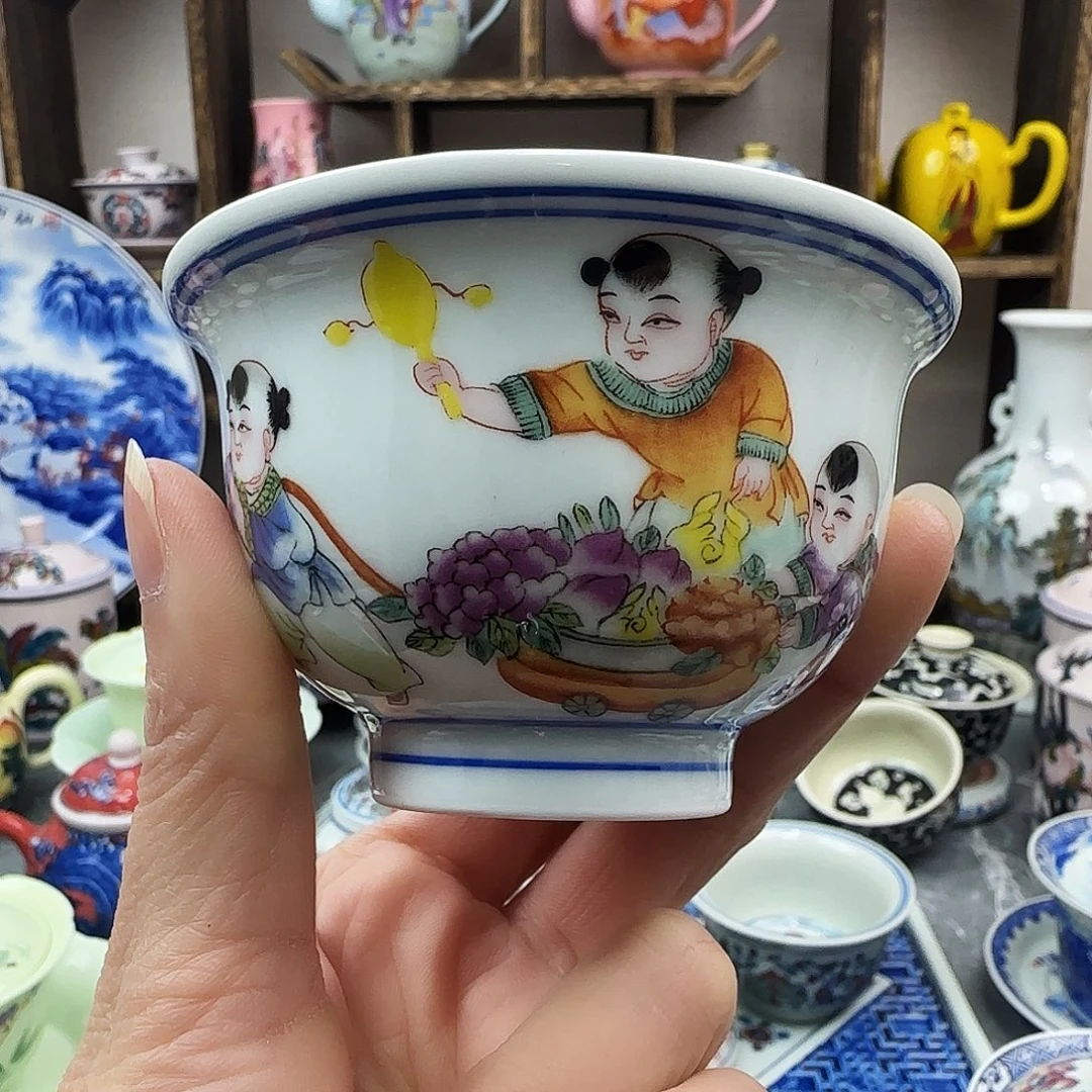 陶杯子景德镇瓷器4