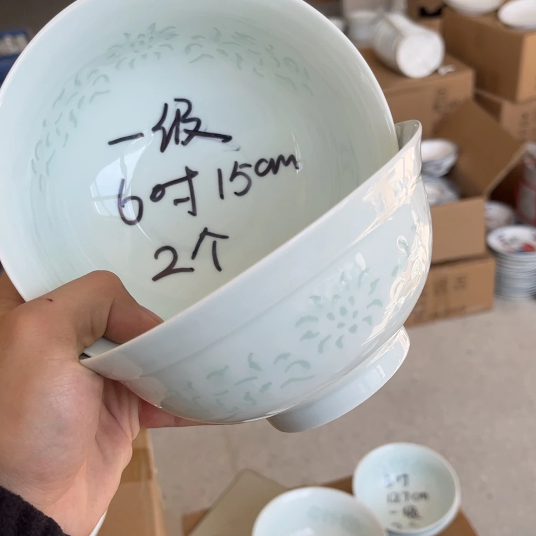 景德镇高温细白瓷餐具