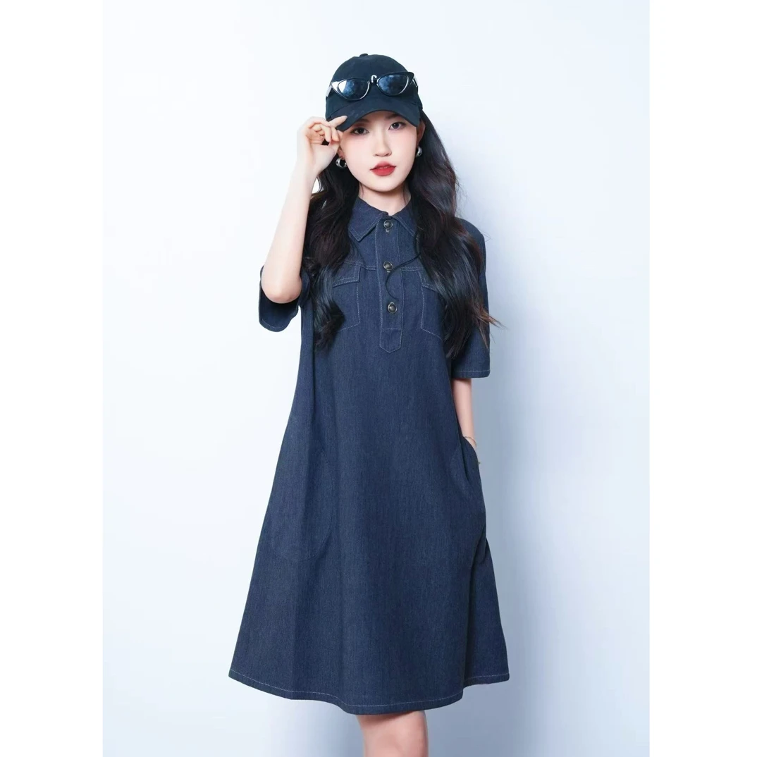 GIRDEAR/哥弟新款夏洋气简约通勤中长款温婉大方显瘦连衣裙150015