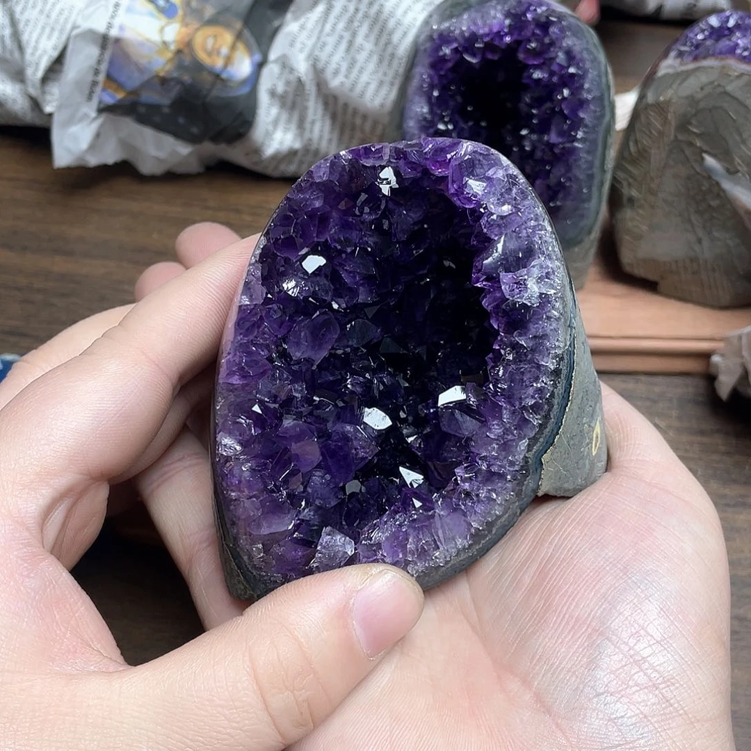 紫晶大型摆件（非配饰）未镶嵌