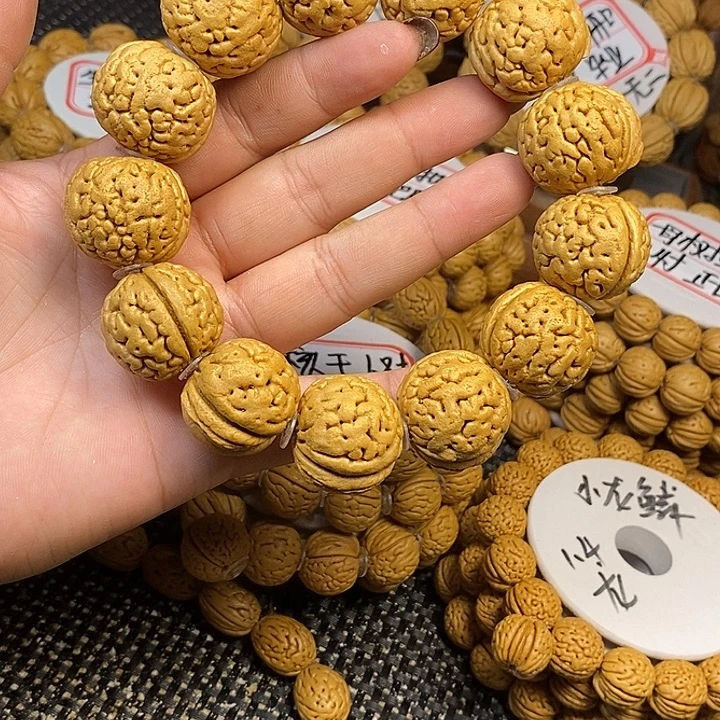 月***後桃核手串国核滚象24