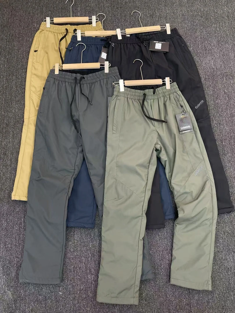 冬季户外日常休闲冲锋裤防风 防泼水加绒保暖抗寒裤129