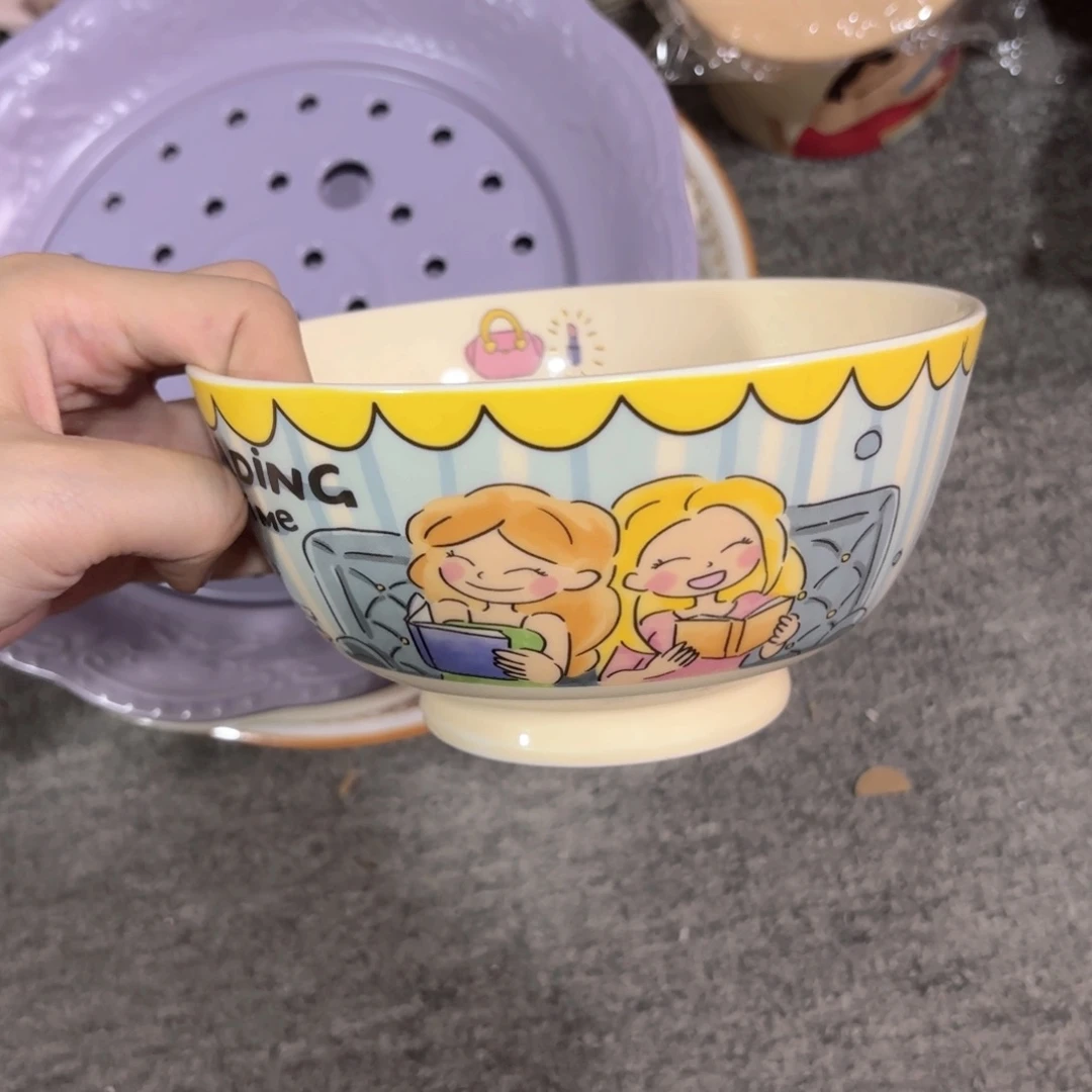 陶闺蜜六寸面碗一个