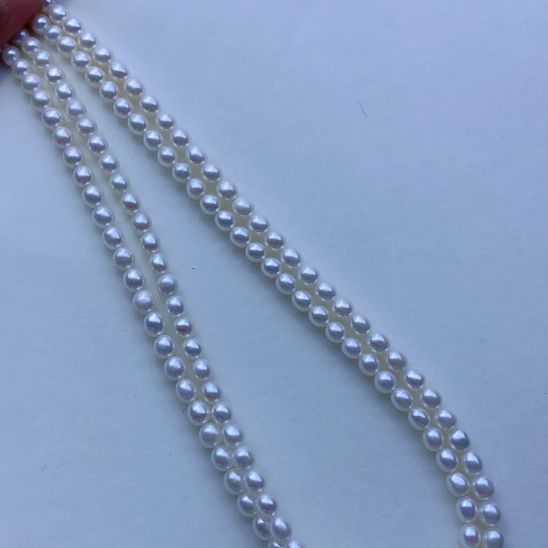 【闪购商品】淡水珍珠银S925镶嵌颈饰