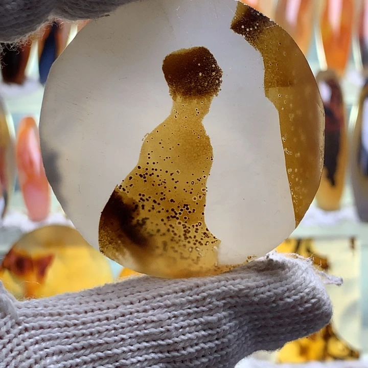 未镶嵌玛瑙/玉髓珠宝半成品120