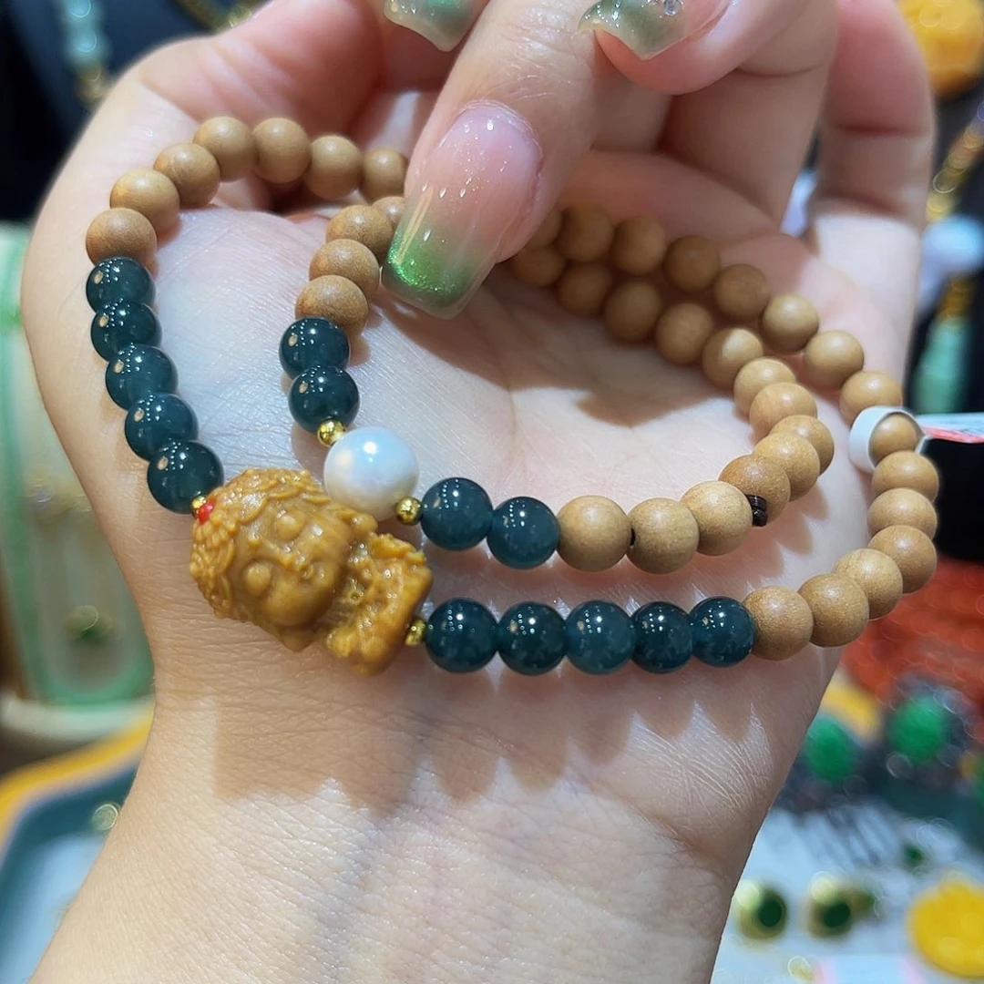 未镶嵌手串翡翠扎基拉姆8