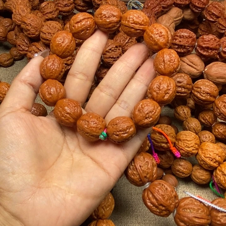 文玩核桃吊坠一**埃汉堡手串