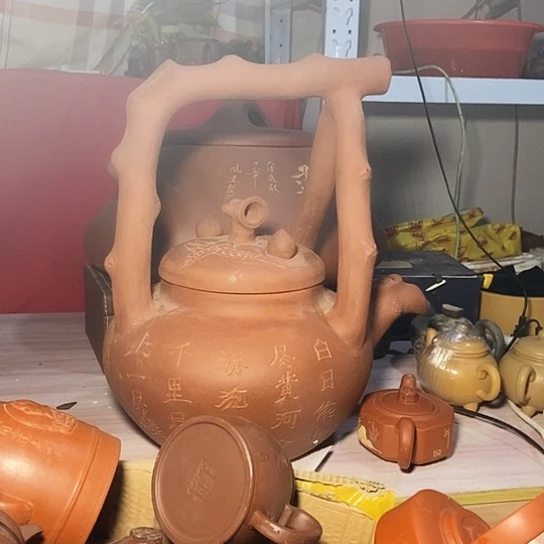 全手工制作宜兴紫砂壶