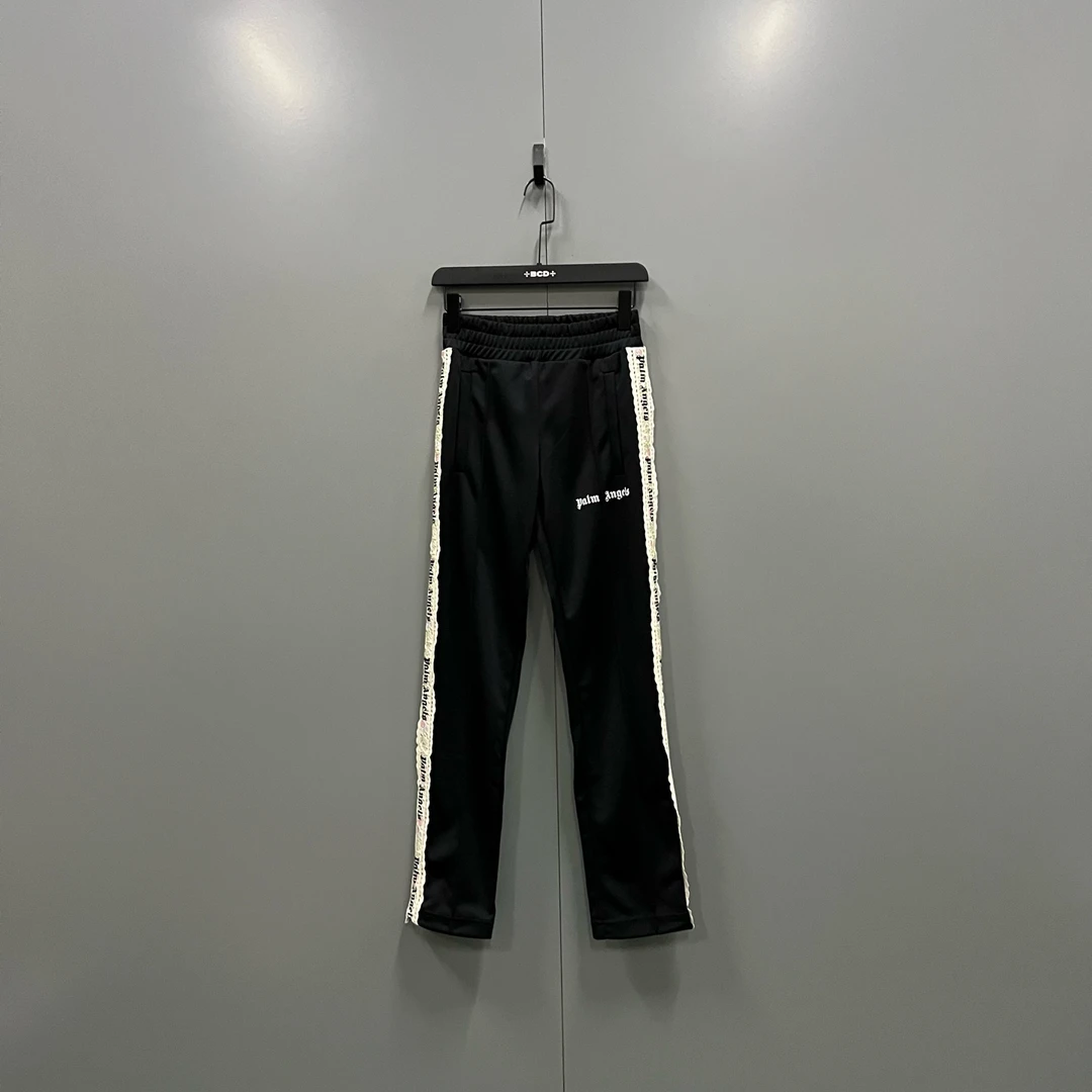 未使用 palmangels t9 侧边蕾丝串标logo长裤 XS码/全新/103106