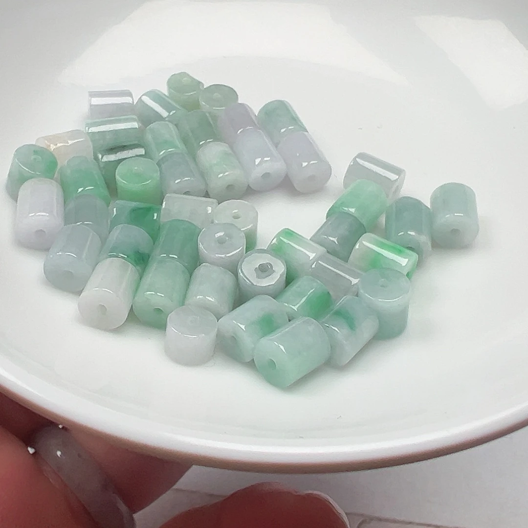 翡翠手链未镶嵌晨**露货主老华