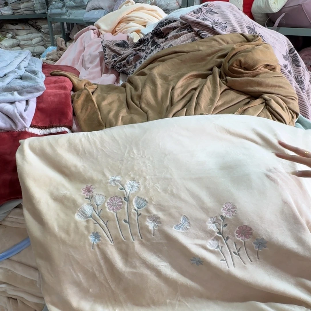 原驼毛驯鹿毛羊羔毛两米被套