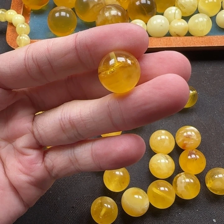 蜜蜡未镶嵌珠宝奇石天然27