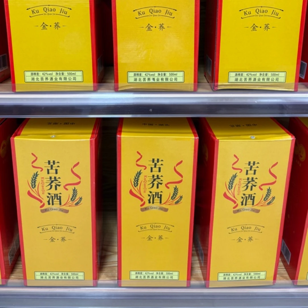 无品牌苦荞酒42度500mlx6瓶