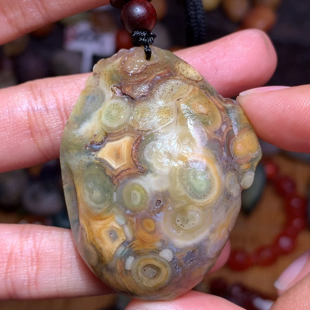 未镶嵌玛瑙/玉髓珠宝半成品