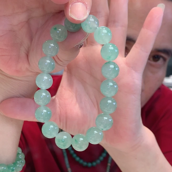 石英质玉未镶嵌手链卡11.5