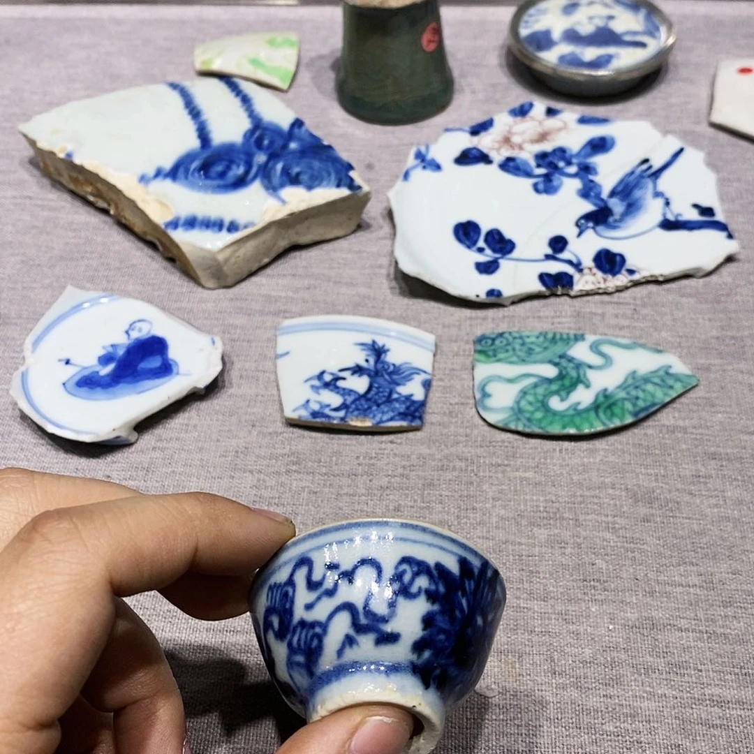 金未*月铜精品瓷片标本