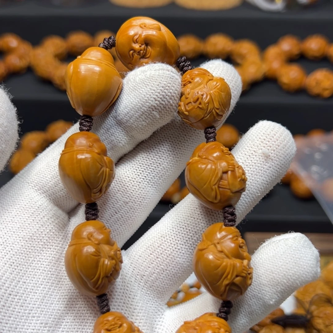 A***u橄榄核手串/手链1.8财迷