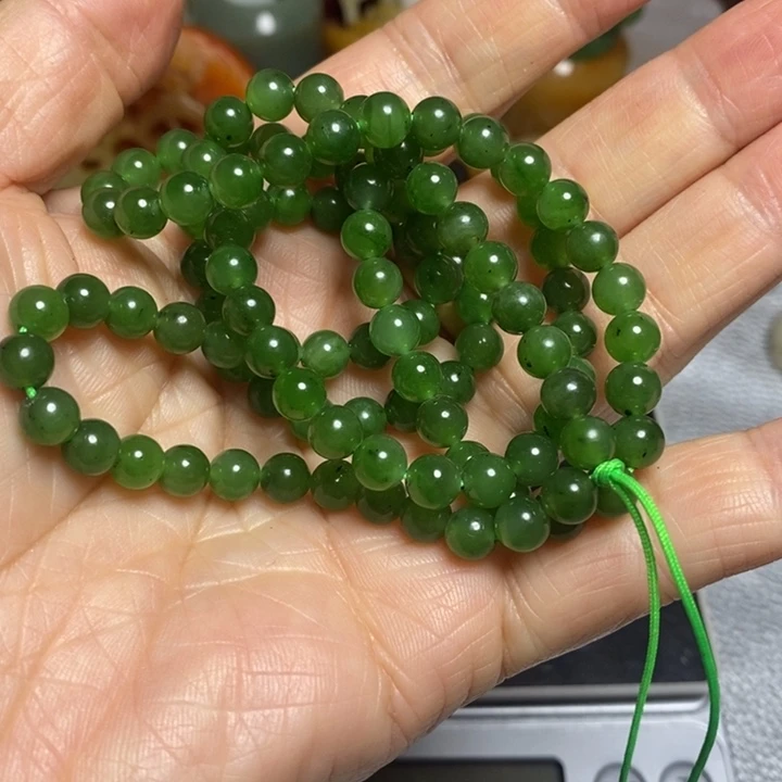 和田玉（糖玉）颈饰未镶嵌用****6