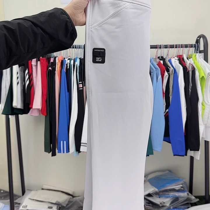 我***儿高尔夫裤，24075白色M