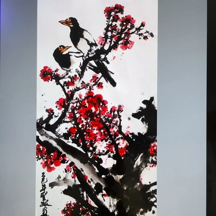 国画张圣敏先生纯手绘作品