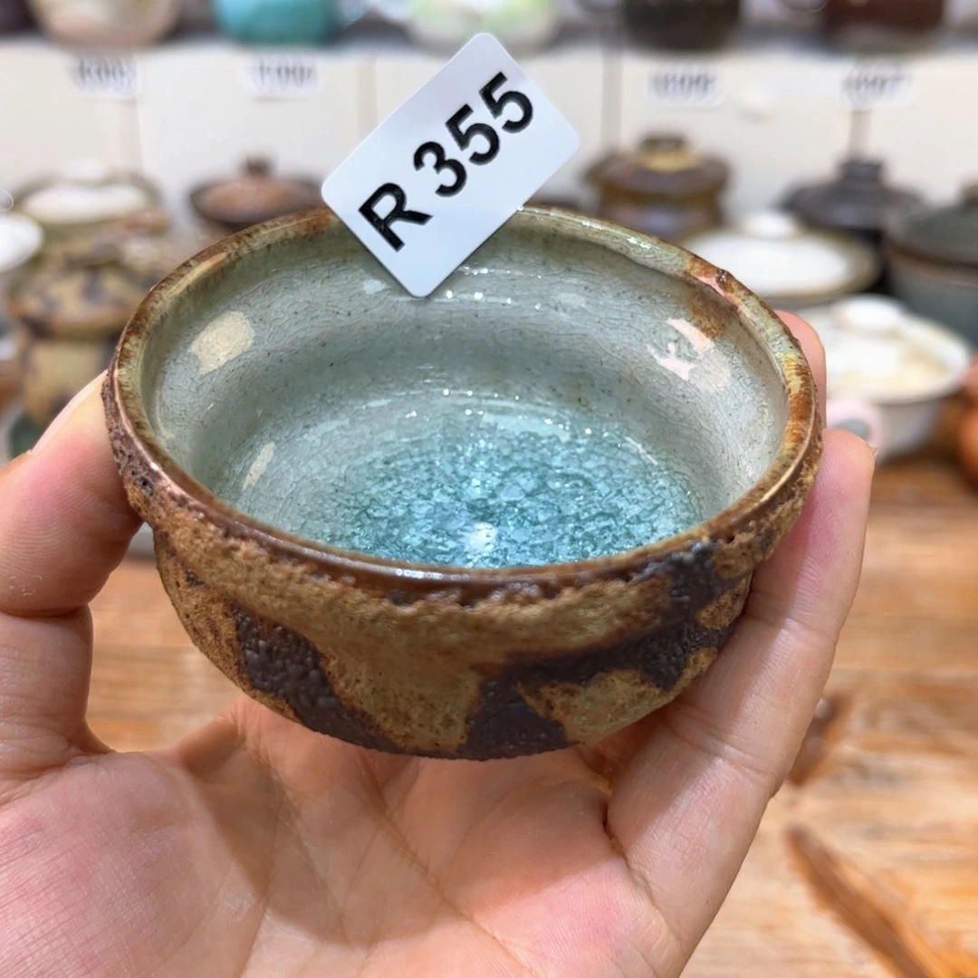 茶杯朱泥陶瓷艺术