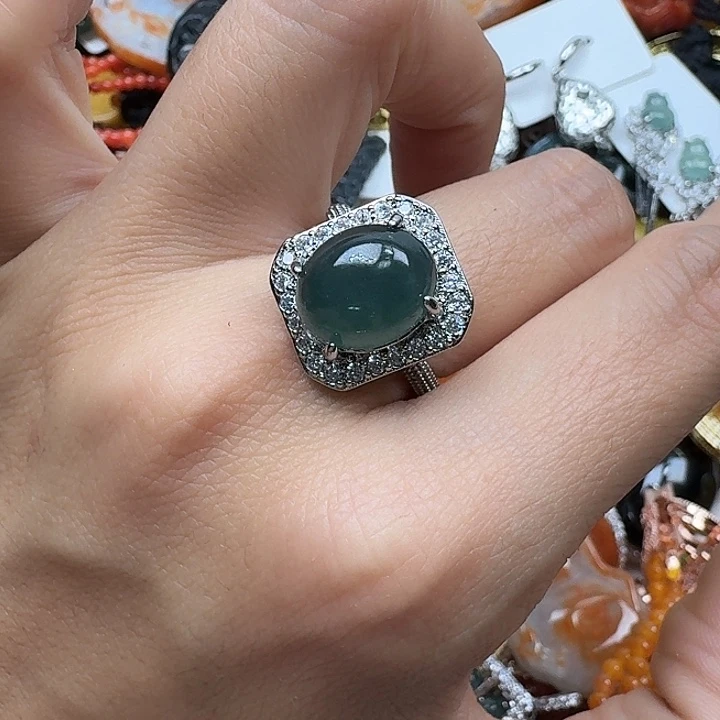 翡翠未镶嵌项链翡翠