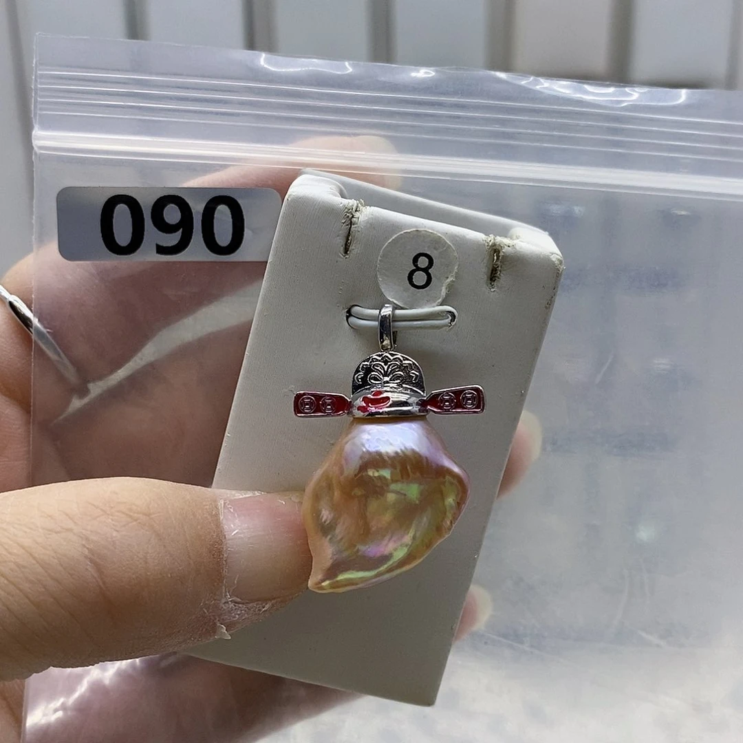 合金耳饰淡水珍珠