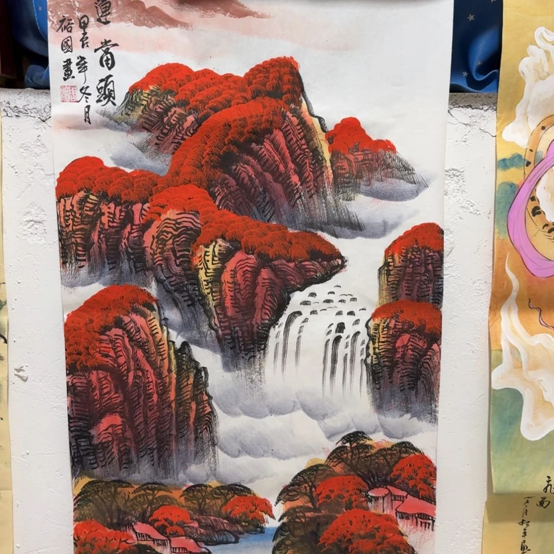 国画晓彤美术馆直播间