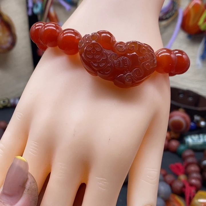 玛瑙/玉髓手链未镶嵌