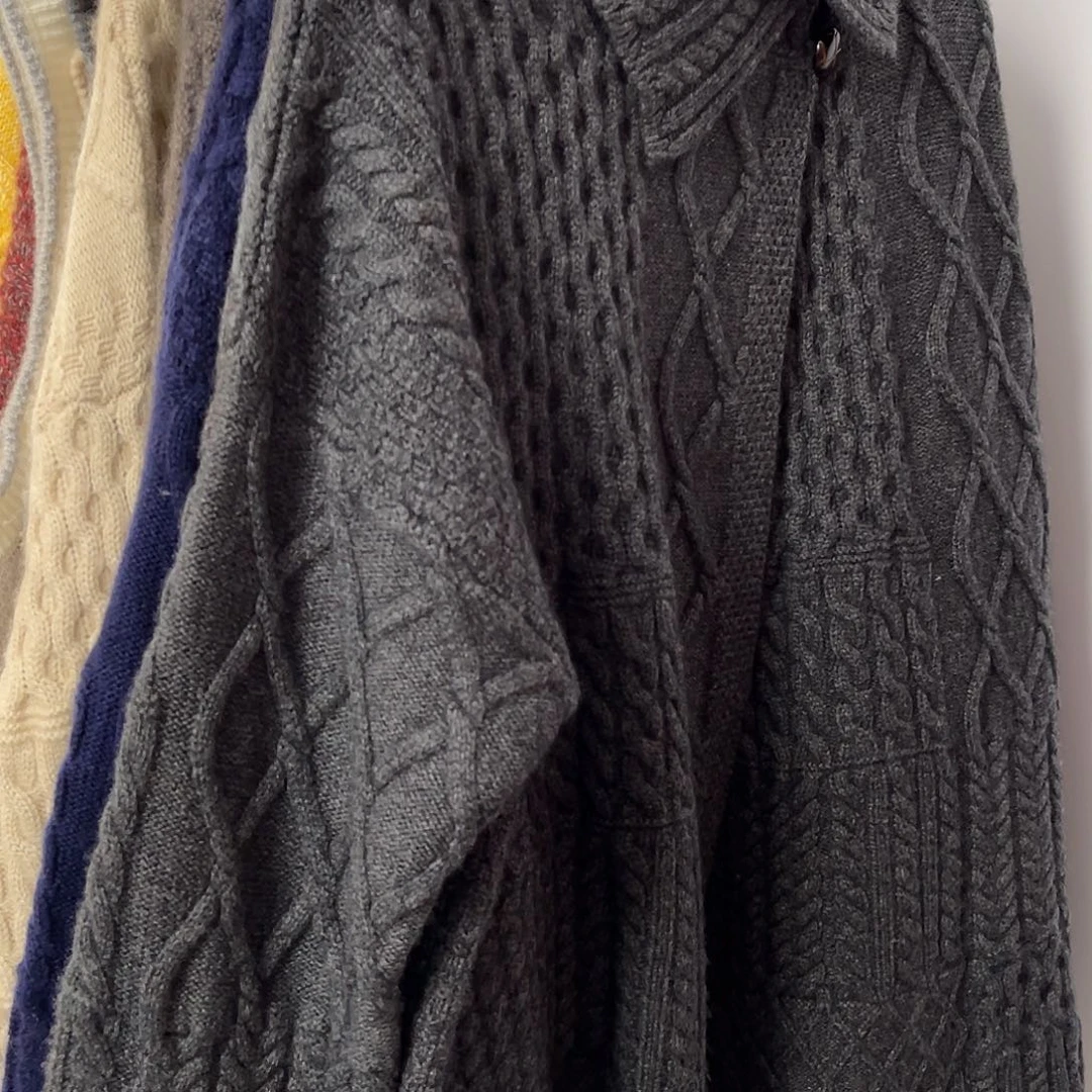 加厚 斗篷款 羊绒衫