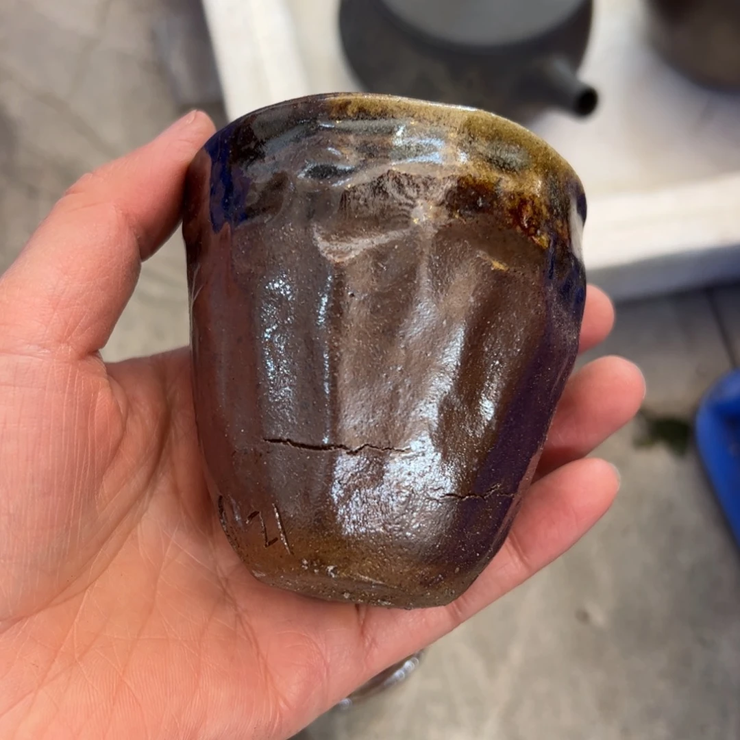 贵台龙窑柴烧茶壶A25