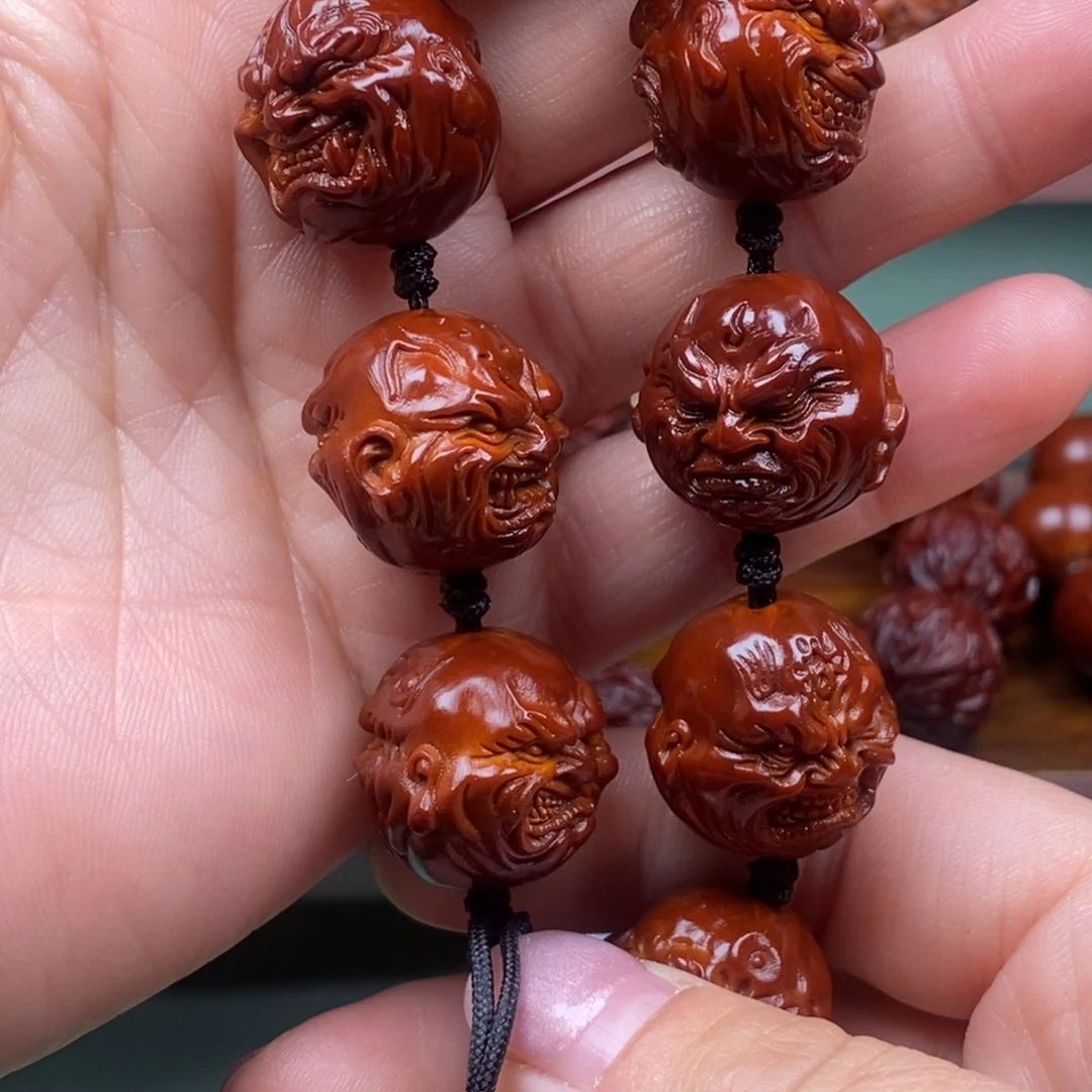 旭***日木质橄榄核回血直播间