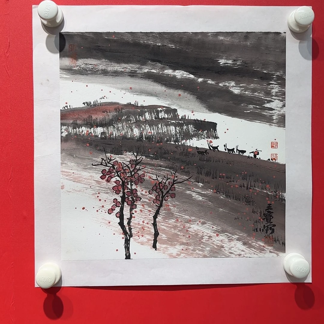 国画老师精品作品