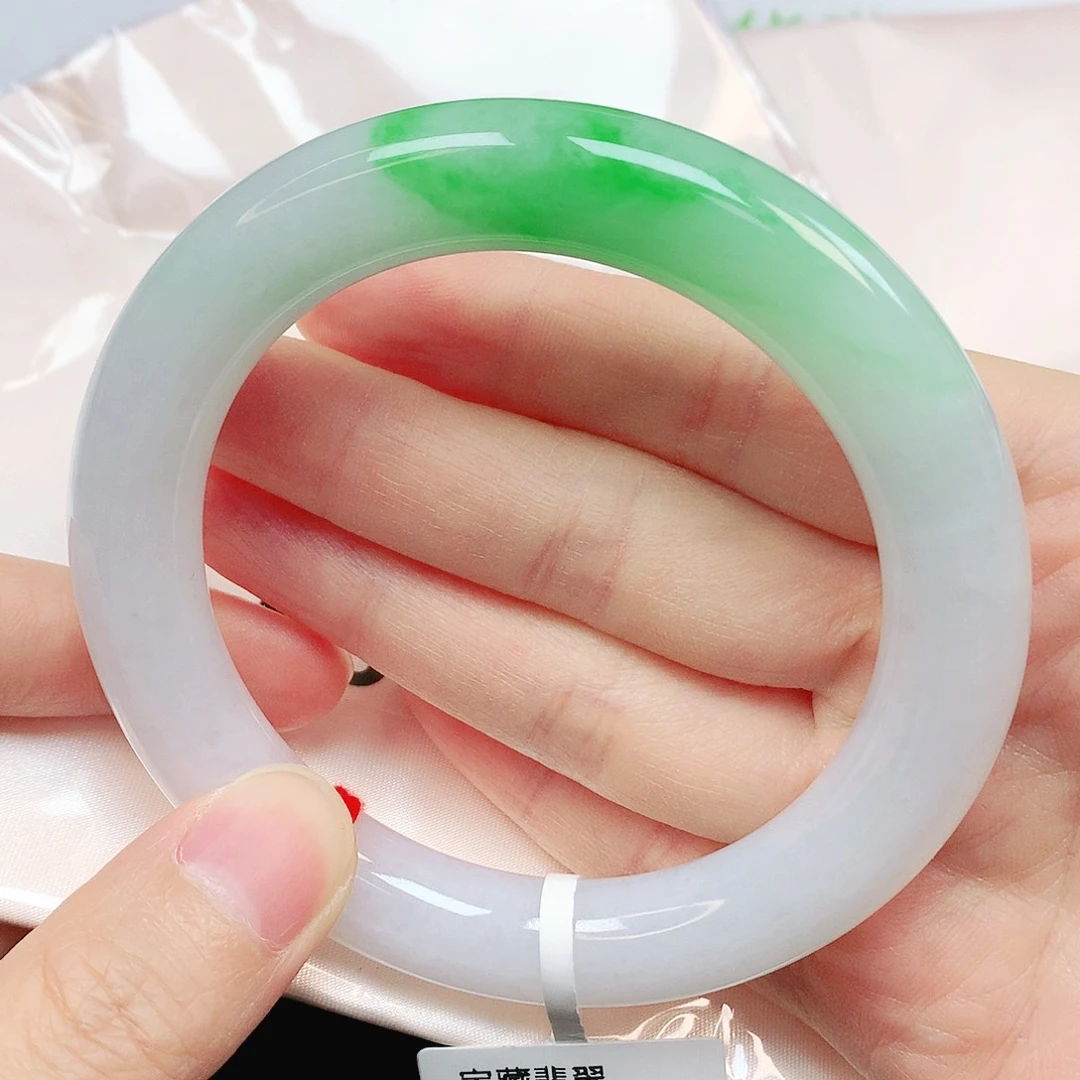 未镶嵌手镯翡翠抖音686