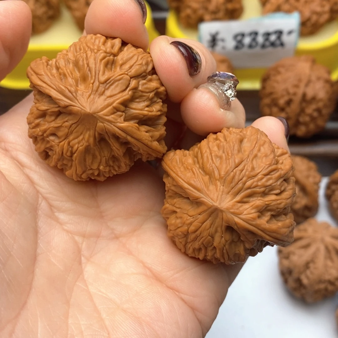 把件文玩核桃39尺全品山地磨