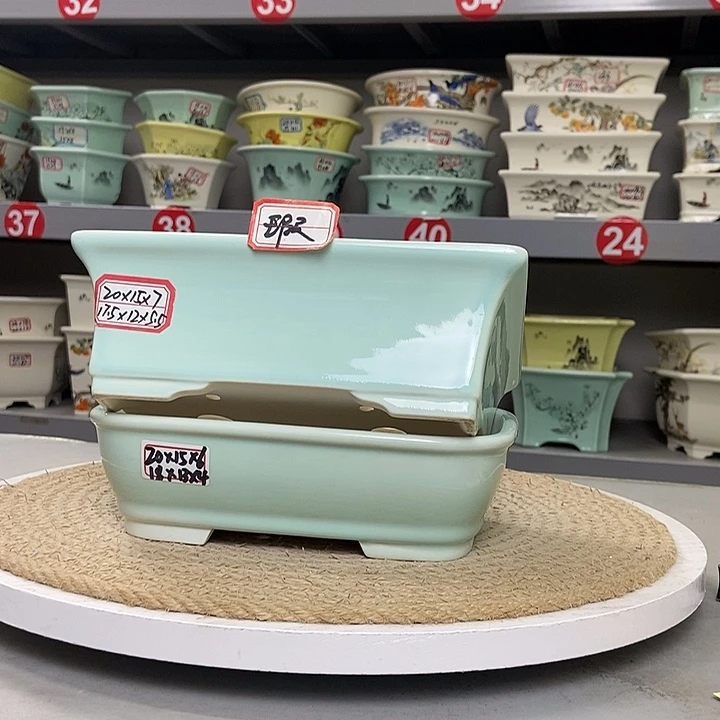 紫砂紫砂花盆4253