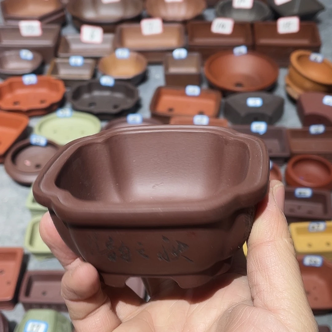 紫砂紫砂小盆8*3