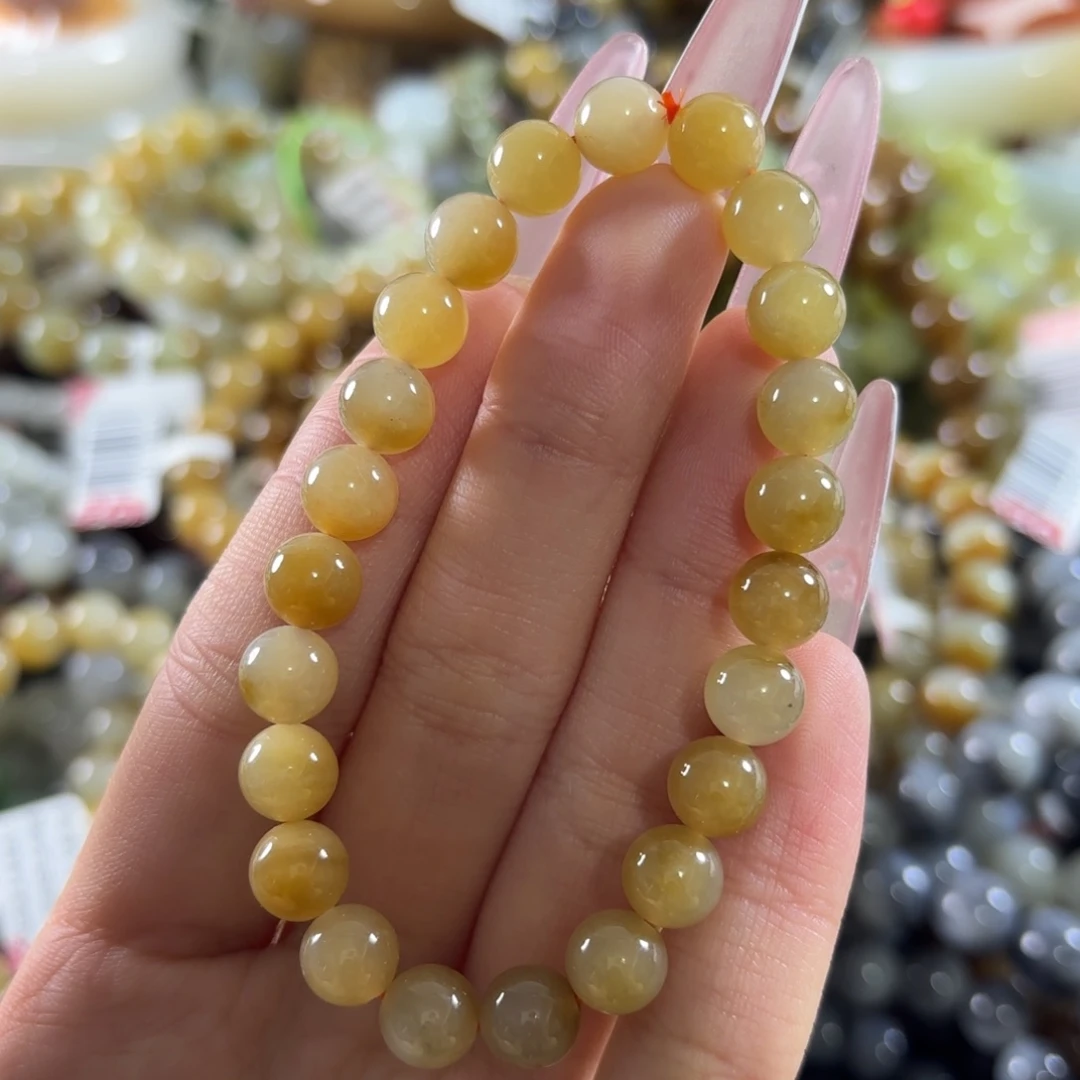 和田玉未镶嵌手链136